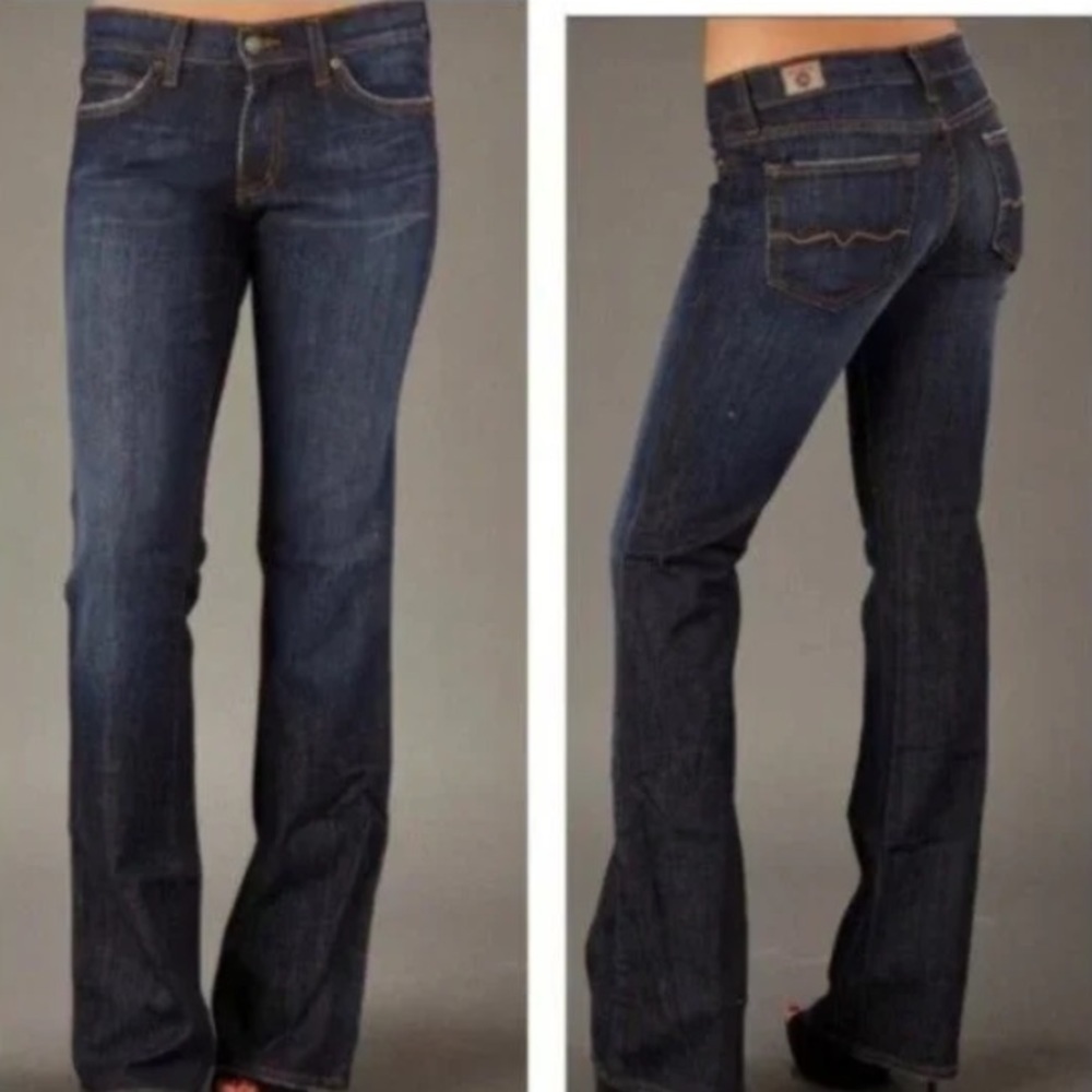 Red Engine Flare Jeans HH.